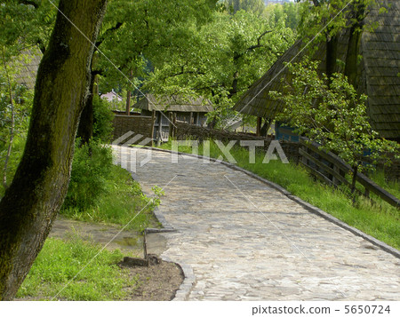 Road in old village Road in old village 5650724