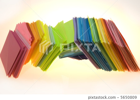 Various color paper 5650809