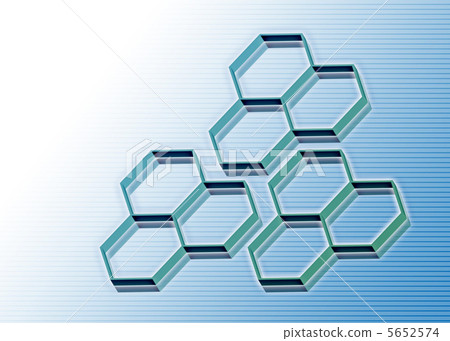 Hexagonal objects Hexagonal objects 5652574