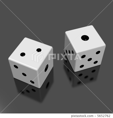 Two dice (rendered images) 5652762