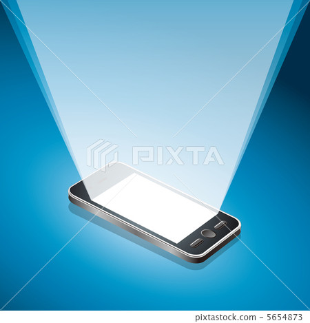 輕巧的智能手機 輕巧的智能手機 5654873