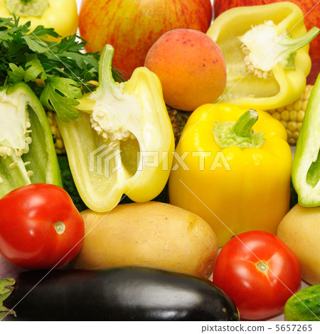 collection fruits and vegetables 5657265