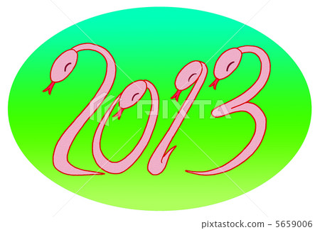 新年卡的插圖 - 年.11 5659006