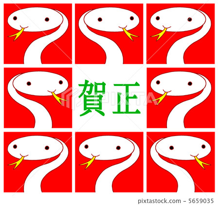 新年卡的插圖 - 年.6 新年卡的插圖 - 年.6 5659035