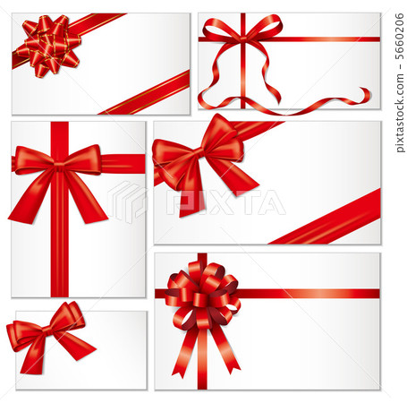 Ribbons and envelopes - Stock Illustration [5660206] - PIXTA