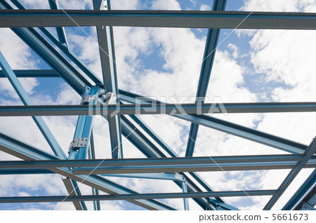 New home construction framing. New home construction framing. 5661673