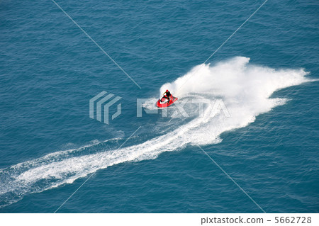 Red Jet Ski Red Jet Ski 5662728