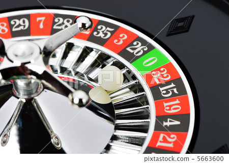 Roulette wheel in casino closeup Roulette wheel in casino closeup 5663600