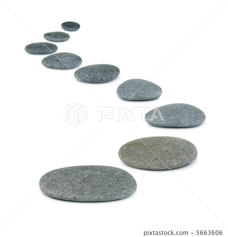 Row pebbles 5663606