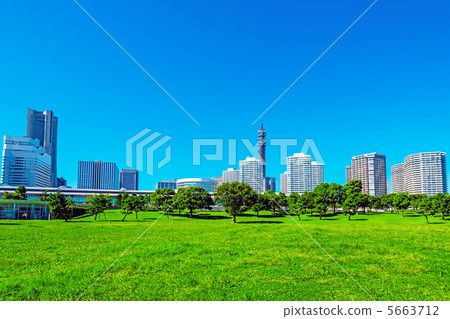 Yokohama Minatomirai ((Yokohama-shi Nishi-ku, Rinkaku Park) Yokohama Minatomirai ((Yokohama-shi Nishi-ku, Rinkaku Park) 5663712