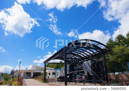 Kiyosato Station的SL Kiyosato Station的SL 5666000