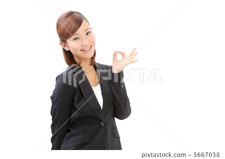 OK · Business woman 5667038
