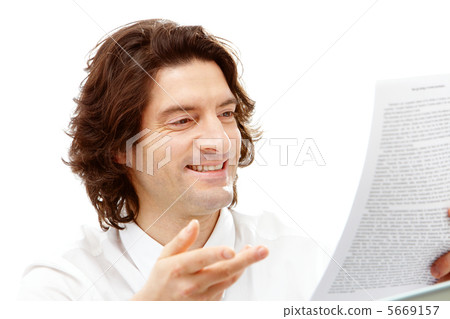 Smiling boss 5669157