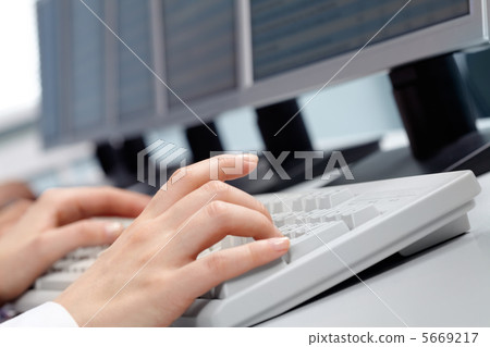 Pushing keys Pushing keys 5669217