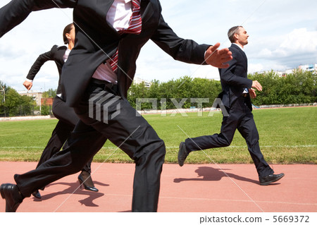 Running fast Running fast 5669372
