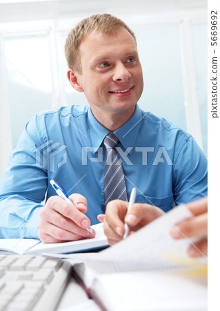 Young manager 5669692