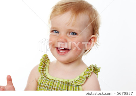 Joyful infant 5670837