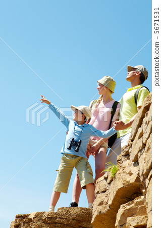 On rocky cliff On rocky cliff 5671531