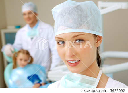 Pretty assistant Pretty assistant 5672092