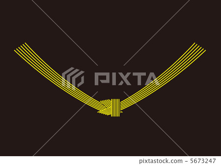 Hydraulic _ knotting _ yellow_ black background 5673247
