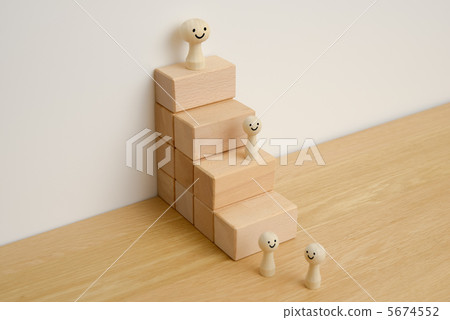 People who climb the stairs People who climb the stairs 5674552