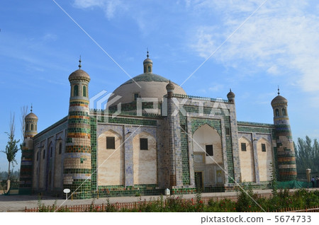 中國·新疆維吾爾自治區喀什阿巴庫哈墓 5674733