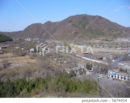 Scenery from Beijing Zhou mouth store ruins 5674934