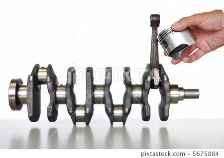 曲軸和活塞 5675884