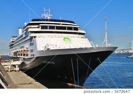 Luxury cruise ship Amsterdam 5678647