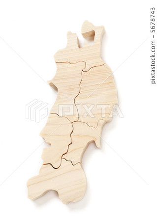 Wooden Japan Map Wooden Japan Map 5678743