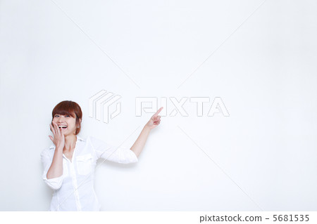 point, pointing, female 5681535