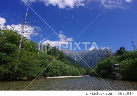 Kamikochi，Azusagawa和Hodaka山 5681914