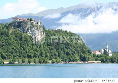 Slovenia's tourist destination Bled Lake 5683778