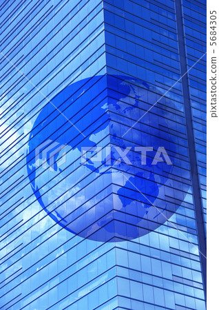 Globe and business image Globe and business image 5684305