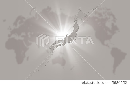 Map of Japan  5684352