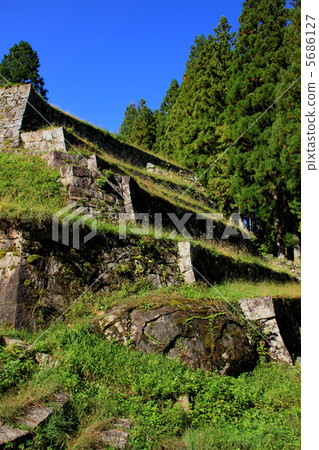 Iwamura Castle · Honmaru Ishigaki (Six Step Wall) Iwamura Castle · Honmaru Ishigaki (Six Step Wall) 5686127