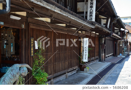 Takaoka walking · Kaneya-machi Senbonzakuri house layout 5686208