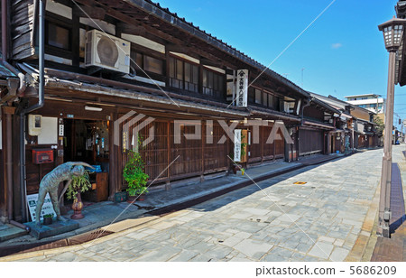 Takaoka walking · Kaneya-machi Senbonzakuri house layout 5686209