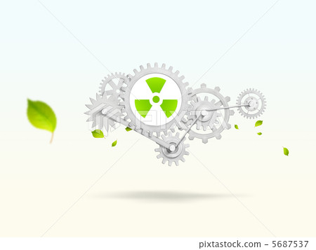 發條裝置 螺絲釘 齒輪 5687537