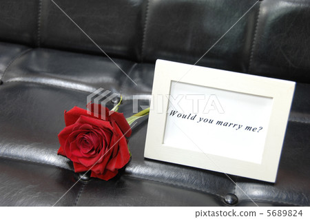 Proposal with rose flowers Proposal with rose flowers 5689824