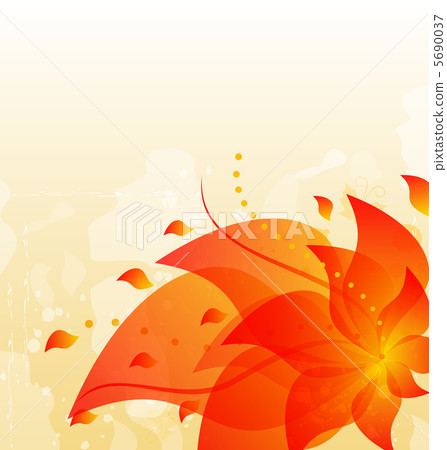 Abstract floral background with copy space Abstract floral background with copy space 5690037