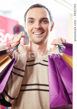 Happy shopper Happy shopper 5692381