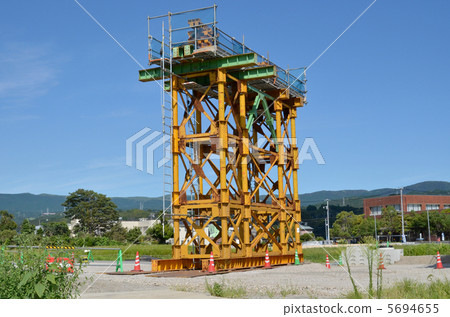 伊豆長期道路正在建設中 伊豆長期道路正在建設中 5694655