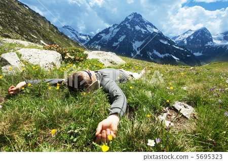 Relaxing boy Relaxing boy 5695323