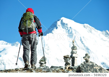 Hike in mountains Hike in mountains 5696320