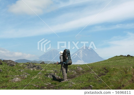 Hike in Kamchatka Hike in Kamchatka 5696811