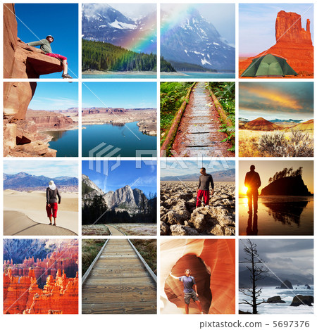 Hike collage Hike collage 5697376