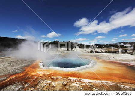 Hot spring Hot spring 5698265