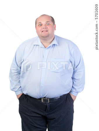 Fat Man in a Blue Shirt, Contorts Antics Fat Man in a Blue Shirt, Contorts Antics 5701609