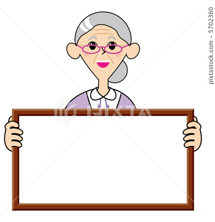 A woman with a board A woman with a board 5702360